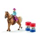 SCHLEICH BARREL RACING MET COW