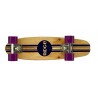 Complete 55cm Maple Wooden Retro 22” Mini Cruiser Board by Ridge Skateboards