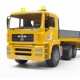 Bruder MAN TGA Low Loader Truck with JCB 4CX Backhoe Loader