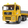 Bruder MAN TGA Low Loader Truck with JCB 4CX Backhoe Loader