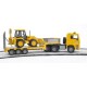 Bruder MAN TGA Low Loader Truck with JCB 4CX Backhoe Loader