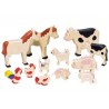 GoKi Wooden Farm Animals