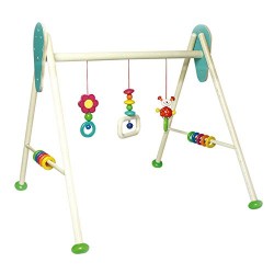 Hess Wooden Baby Activity Baby Gym Beetle Tom Toy