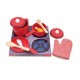 Melissa & Doug Deluxe Wooden Kitchen Accessory Set