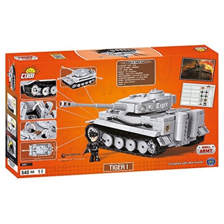 COBI 3000 Tiger I Tank Model