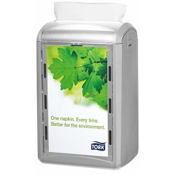 Tork 272513 Xpressnap Counter Napkin Dispenser N4 / Paper Dispenser Suitable for N4 Interfold Napkin Refills / Signature Design 