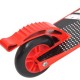 HOMCOM OUTDOOR PUSH STUNT SCOOTER 2 WHEEL FIXED BAR 360 DEGREE STREET KIDS CHILDREN ADULTS Red