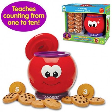 The Learning Journey 524800 Learn with Me Count and Cookie Jar Toy