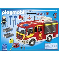 Playmobil 5363 City Action Fire Engine with Lights and Sound