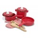 Melissa & Doug Deluxe Wooden Kitchen Accessory Set