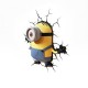 Minion Stuart 3D Deco Wall Light