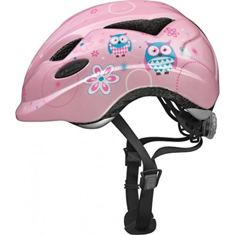 ABUS Anuky Children's Bicycle Helmet, Children's, Anuky, Rose Owl, Taille S 46