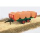 Bruder 02220 Bale Transport Trailer with 8 round bales