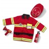 Melissa & Doug Fire Chief Role Play Costume Dress