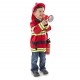 Melissa & Doug Fire Chief Role Play Costume Dress