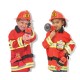 Melissa & Doug Fire Chief Role Play Costume Dress