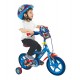 Thomas & Friends Thomas Boys' Kids Bike Blue, 1 inch steel frame, 1 speed fully enclosed printed chainguard removable stabilise