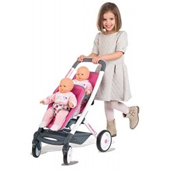 Smoby – 253296 Baby Confort Twin Buggy