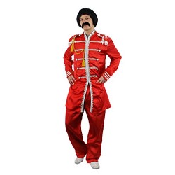 I Love Fancy Dress ILFD4536L Men's 60's Sergeant Costumes (Large)