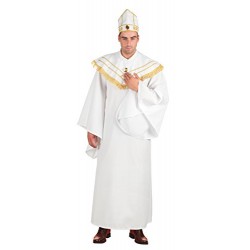 Catholic Pope Mens Fancy Dress Saints and Sinners Costume