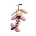 Kaloo Petite Rose Mini Rabbit Musical Zig Plush Toy