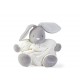 Kaloo K969552 Plume Chubby Rabbit Toy, Cream, 12