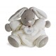 Kaloo K969552 Plume Chubby Rabbit Toy, Cream, 12