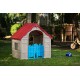 Keter Wonderfold Indoor/Outdoor Children's Folding Playhouse, 101.8 x 89.7 x 110.6 cm