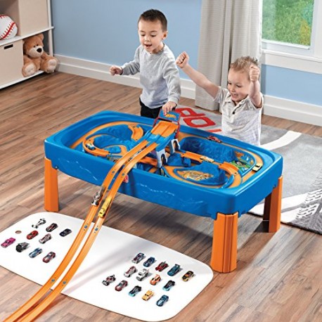 Step2 869600 Hot Wheels Car & Track Play Table