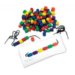 Learning Resources Beads and Pattern Cards Set