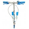 OZBOZZ Scissor Scooter (White/Blue)