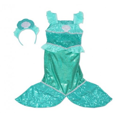 Melissa & Doug Mermaid Role Play Costume Set