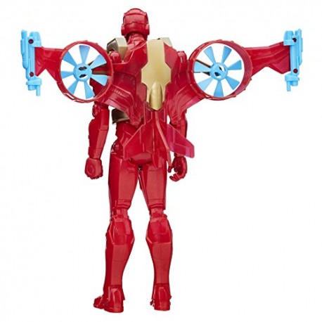 Marvel Titan Hero Series Iron Man Figure with Hover Pack