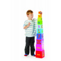 Tidlo Wooden Stacking Rainbow Cubes