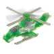 Laser Pegs 41012 Combat Copter 4