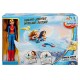 DC Comics DYN05 Super Hero Girls Wonder Woman and Invisible Jet Dolls