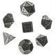 Qworkshop QworkshopSMDW35 Metal Dwarven Dice Set (7