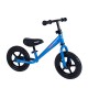 Kiddimoto SJ4 Super Junior Metall Laufrad Metal Balance Bike, Blue