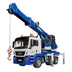 Bruder 03770 Man Tgs Crane Truck with Light and Sound Module