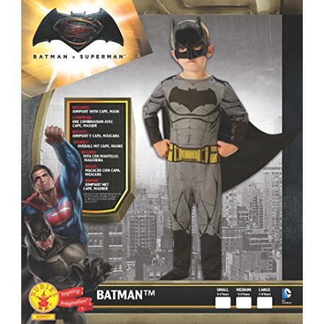 Rubie's Official Dc Comics Warner Bros Dawn Of Justice Batman, Child ...