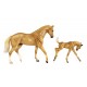 Breyer Model Horses Classic Palomino Quarter Horse and Foal