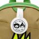 Zip & Zoe Mini Rucksack with Reins Children's Backpack, 25 cm,Green, Dylan Dino Face