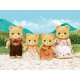 Sylvanian 5059 Families Bear Family