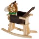 HOMCOM Animal Rocking Ride on Toy Chair for Kids with 32 Songs (Giraffe)