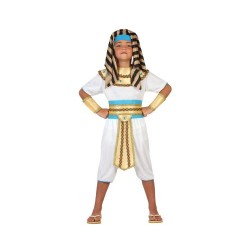 Atosa 23307 / Egyptian Boy Costume Size 140 White / Gold