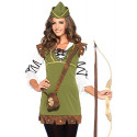 Leg Avenue Robin Hood Costume (Medium/Large, Honey Green)