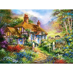 Castorland Forest Cottage Jigsaw Puzzle (3000