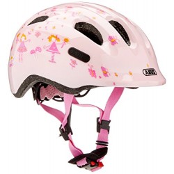 ABUS Girl Smiley 2.0 Bicycle Helmet, Girls, Smiley 2.0, rose princess