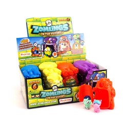 Zomlings MBXZM6P0300 In The Future Series 6 in Display Box of 12 Capsules