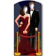 Star Cutouts SC170 Red Carpet Stand in Cardboard Cut Out